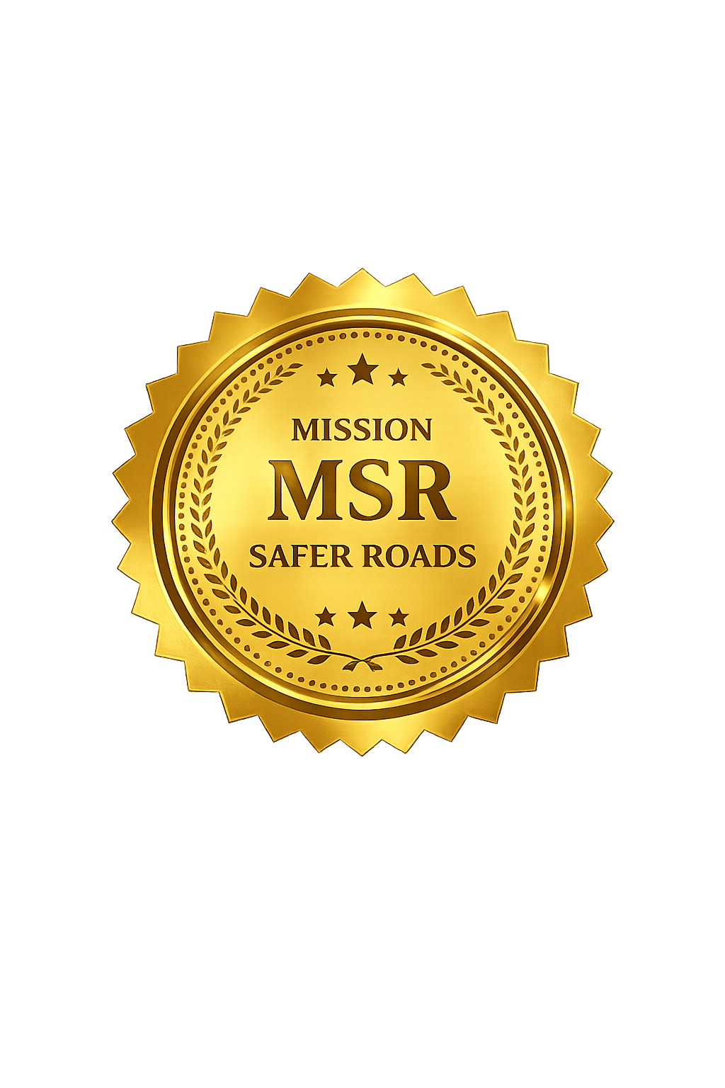 Mission Safer Roads official seal